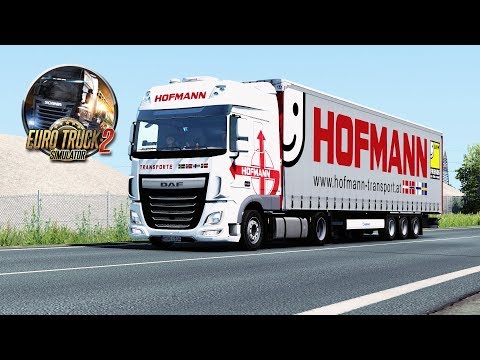 🚛 DAF XF Euro 6 Hofmann - Promods 2.43 Hamburgo to Herning.