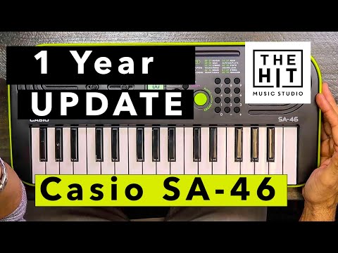 Best Piano For a Beginner - Casio Sa-46 - 1 Year Update Review