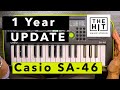 Best Piano For A Beginner Casio Sa 46 1 Year Update Review