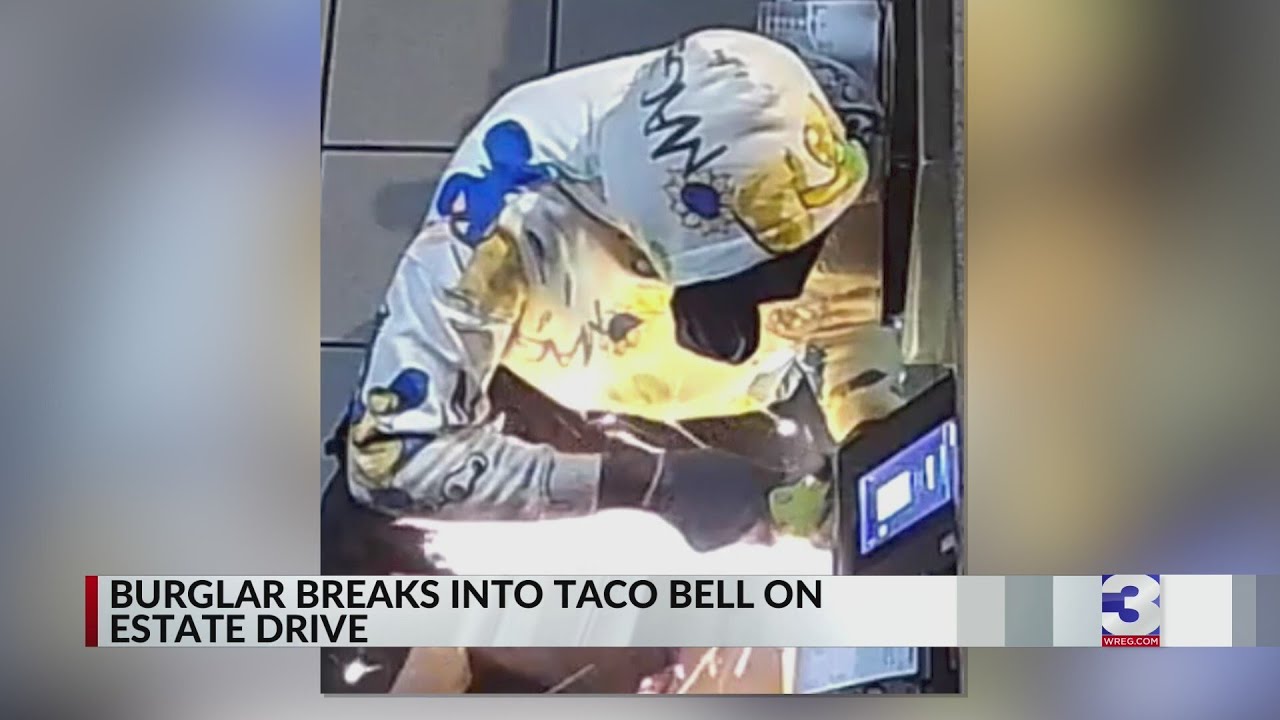 Masked Man Breaks into Taco Bell Safe Through DriveThru Window CrimeDoor