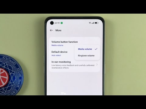 How to change the volume button function on OPPO Reno7 Android 13