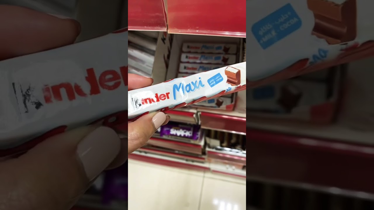 New!!! KINDER MAXI 🍫 #shorts #sweet #short #food