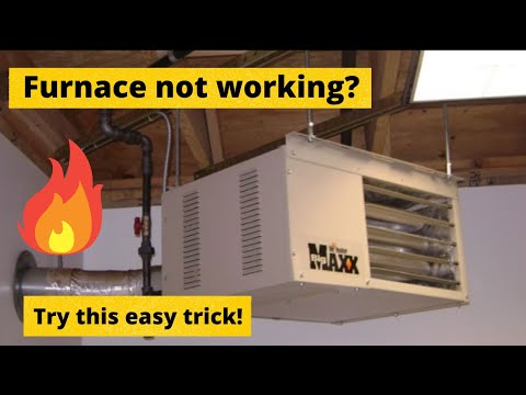 How to fix your Mr. Buddy Big Maxx Garage furnace No heat? Easy fix.
