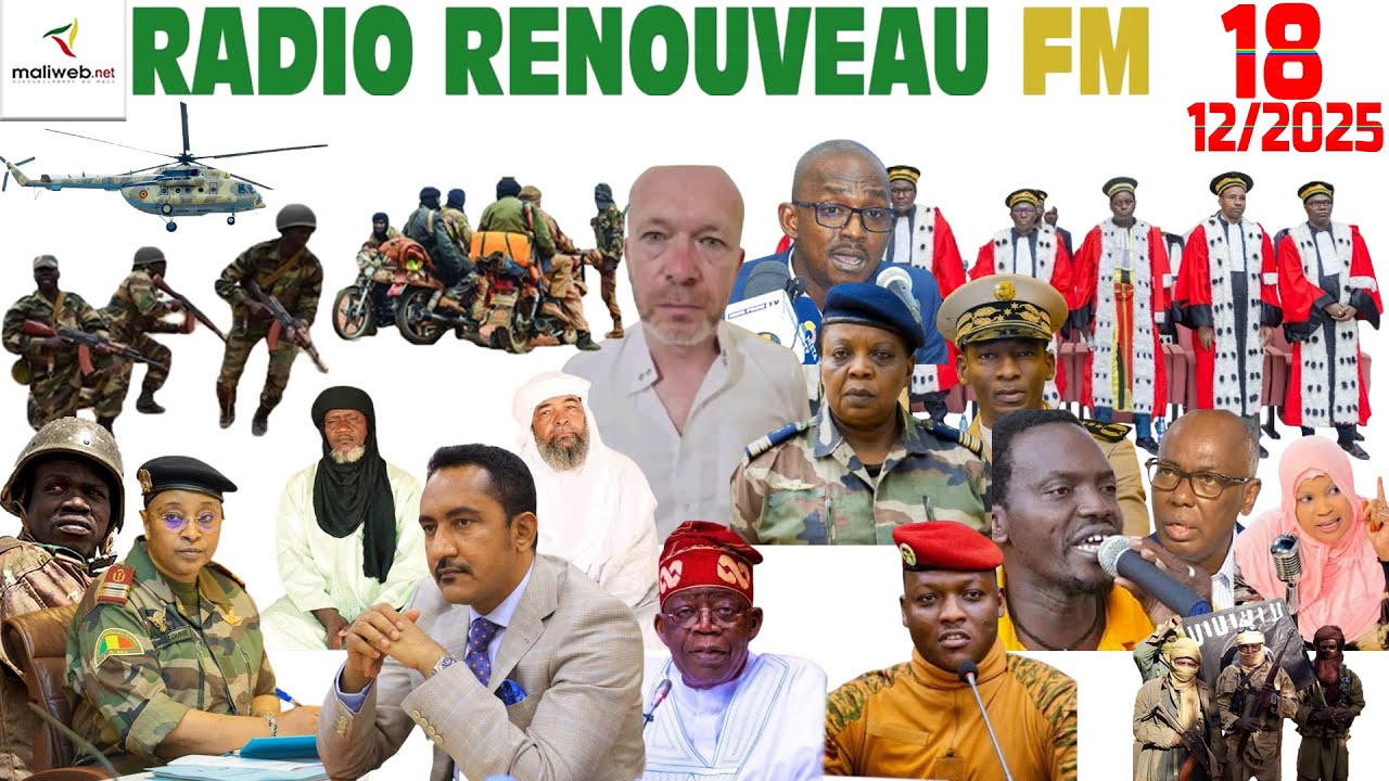 La Revue de Presse de la RADIO RENOUVEAU FM du 18 décembre 2025