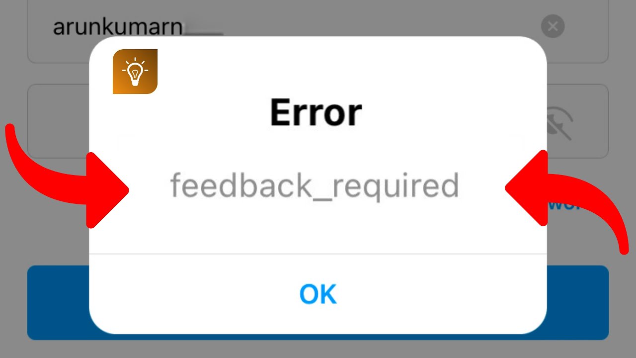 Apa Itu Feedback Required Instagram