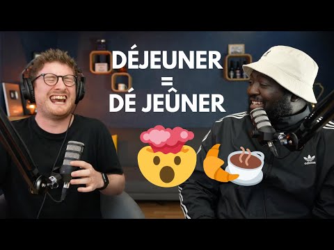 Teaching FRENCH to the FRENCH comedian DJIMO (The REAL meaning of DÉJEUNER)