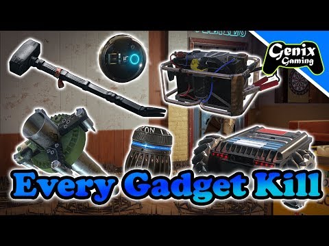 Rainbow Six Siege Every Gadget Kill Possible (Original to Season 3)