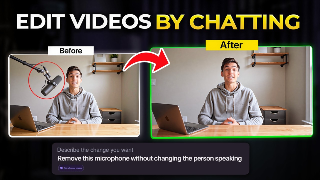 Edit Any Video Using Only Text Prompts | Magic Hour AI Video Editor