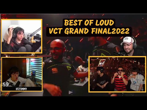 Pros & Streamers React To Loud Epic Moments & Insane Valorant Clutch Vs Optic VCT Grand Final 2022