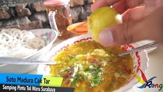 preview picture of video 'Wisata Kuliner - Soto Daging Madura Cak Tangkar -  Indonesian Traditional Culinary'