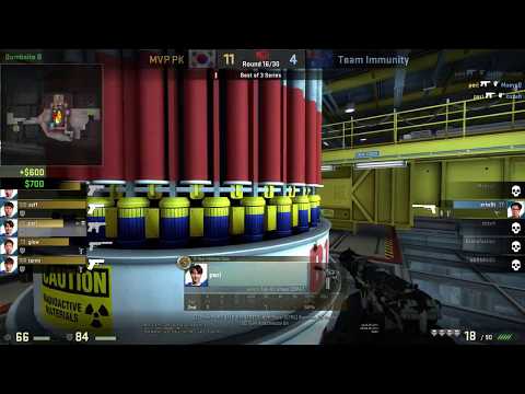 CS:GO - MVP PK peri's TEC9 ACE @nuke (vs Immunity)