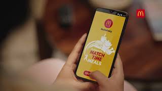 McDonald's Match Time Meals | McSpicy Chicken Burger Meal