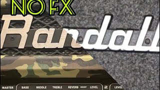 Video thumbnail for Randall RH100 VS RG100ES by GuitarVinger_24