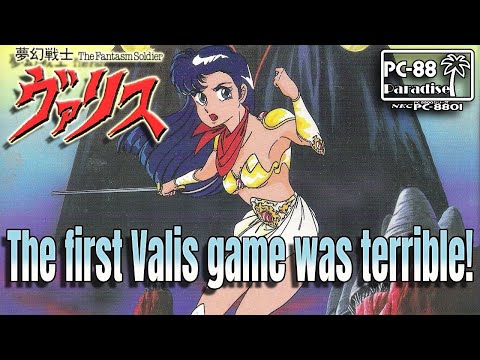 The Very First Valis Game (PC-88 Paradise) compared to the NES, Genesis, TurboGrafX, and MSX version