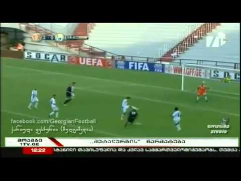 Metalurgi Rustavi 6-1 Teuta Durrës Uefa Euopa League 12.05.2012