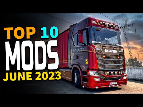 Top 10 Mods For ETS2 1.47 - JUNE 2023 (Season 6) | ETS2 1.47 MODS