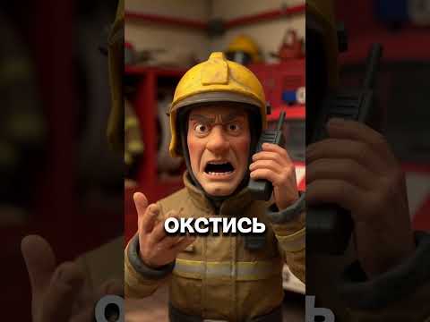 Пожарные бросали трубку… Пока не услышали последнее #анекдот #юмор #анимация #история #shorts