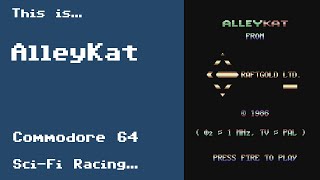 This is AlleyKat for the Commodore 64