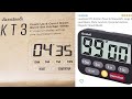Lavatools K3T Kitchen Timer & Stopwatch/ Review /