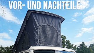 Vor- und NACHTEILE? Schlafdach | Aufstelldach - VW T5 Camper