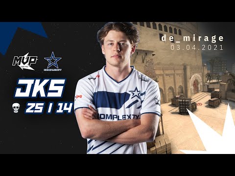 MVP CSGO POV: Complexity jks (25/14) vs NaVi (de_mirage) @ ESL Pro League Season 13