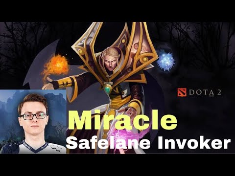 Miracle safelane Invoker | Pro gameplay | Dota 2 006