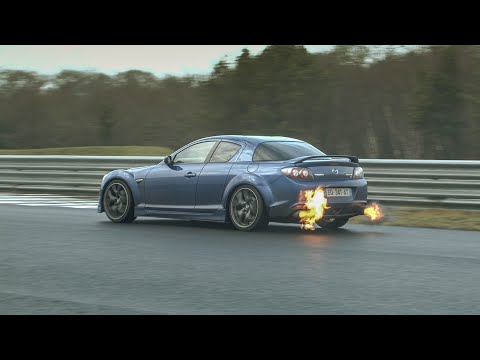 The Race on Track - MAZDA RX8 R3| 4K