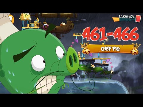 COBALT PLATEAUS PIG BAY - ANGRY BIRDS 2 PC LEVEL 461-466 BOSSLEVEL CHEF PIG