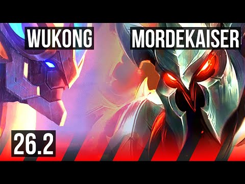 WUKONG vs MORDEKAISER (TOP) | 35K damage | KR Challenger | 26.2