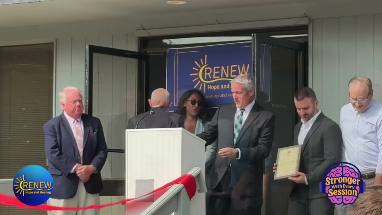 Stronger with every session Renew Hope and Healing – Pittsford Kids Expansion Ribbon Cutting