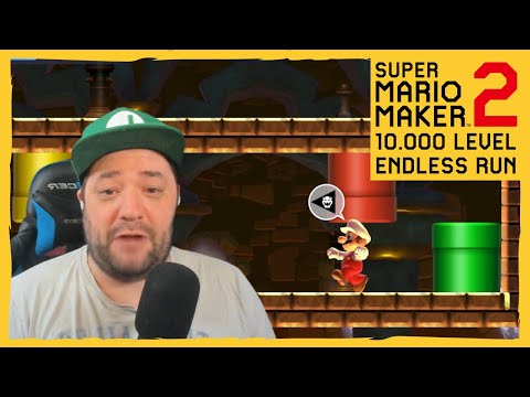 1585+ | 10K Endless RUN | 10000 Level Mario Maker 2 Challenge