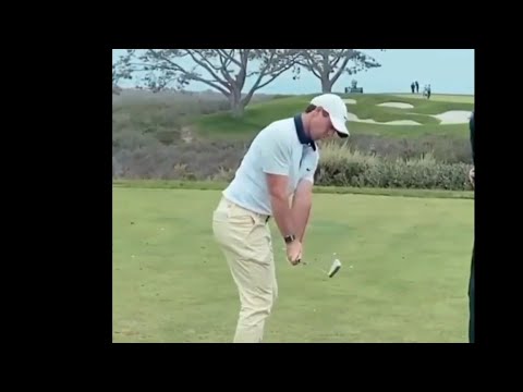 Rory McIlroy Drill - Iron - Lift Left Foot and stop top back swing