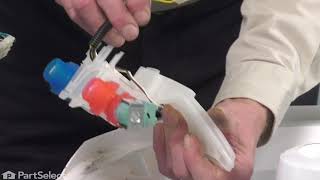 Whirlpool Washer Repair — How to Replace the Water Valve with Thermistor