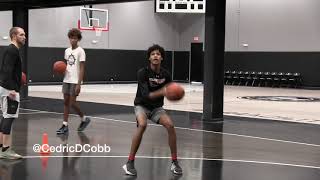 Jaret and Jalen Allen Training Session with Vaughn Compton