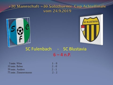 +30 Solothurner Cup SC Fulenbach - SC Blustavia