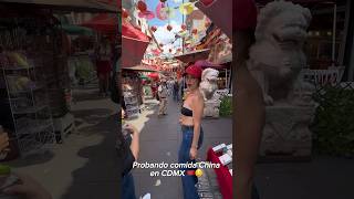 Probando comida China en México ????
