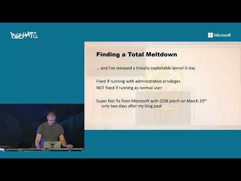 BlueHat IL 2019   Ulf Frisk   Practical Uses for Hardware assisted Memory Visualization