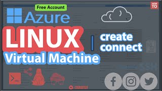 Create Free Microsoft Azure Account + Create Linux VM + Connect from W