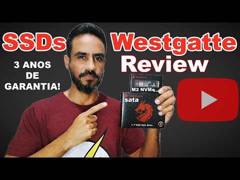 SSD Westgatte Review Completo de todos os modelos (SATA, M2 NVMe e M2 SATA)
