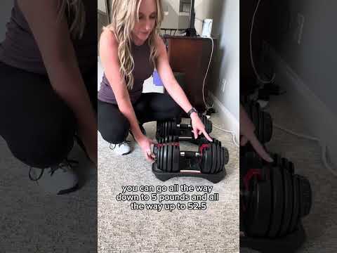 Are Bowflex Adjustable Dumbbells Worth it? Watch to Find Out! #Gym #Fitness