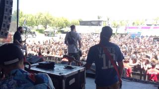 Four Year Strong - Tread Lightly (New Song) at San Diego Vans Warped Tour 2014