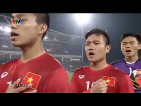 Chào cờ  Việt Nam vs Indo