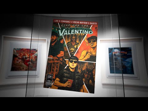 Oscar Maydon - Fino Con Los Valentino [Lyric Video]