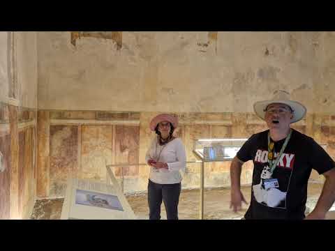 Herodium - The royal room of King Herod in the theater he built for his close friends.