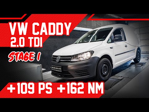 Volkswagen Caddy 2.0 TDI | +109PS & 162NM | 70-140 km/h & Prüfstand | mcchip-dkr