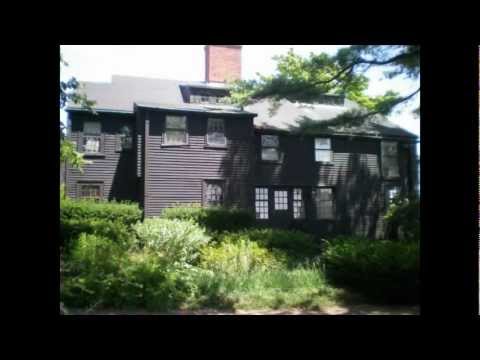 Nathaniel Hawthorne + Louisa May Alcott Grave + Homes