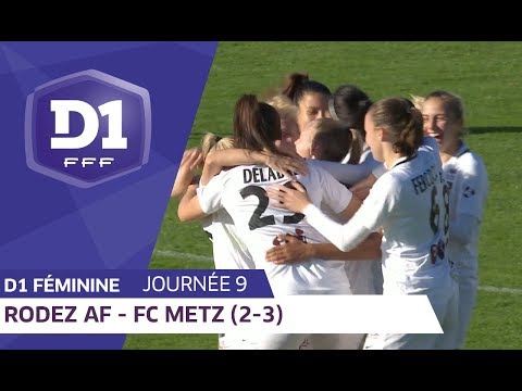 J9 : Rodez AF - FC Metz (2-3) / D1 Féminine