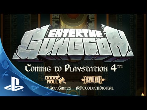 Enter the Gungeon – Reveal Trailer | PS4 thumbnail