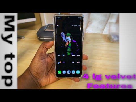 my top 4 lg velvet features