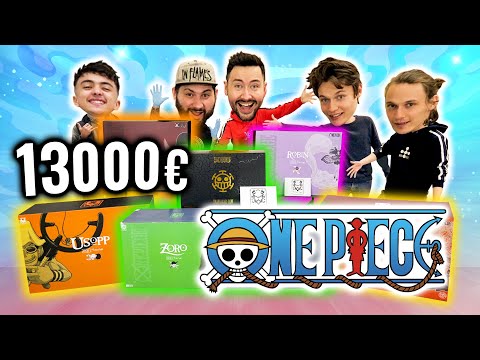 Le Plus Gros Unboxing One Piece du Monde ! (feat Mont Corvo, Inoxtag et Tsume)